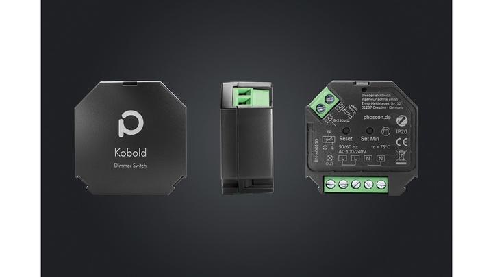 Actual product image Dresden Elektronik Phoscon Kobold Zigbee dimming actuator 400 W (Dimming actuator)