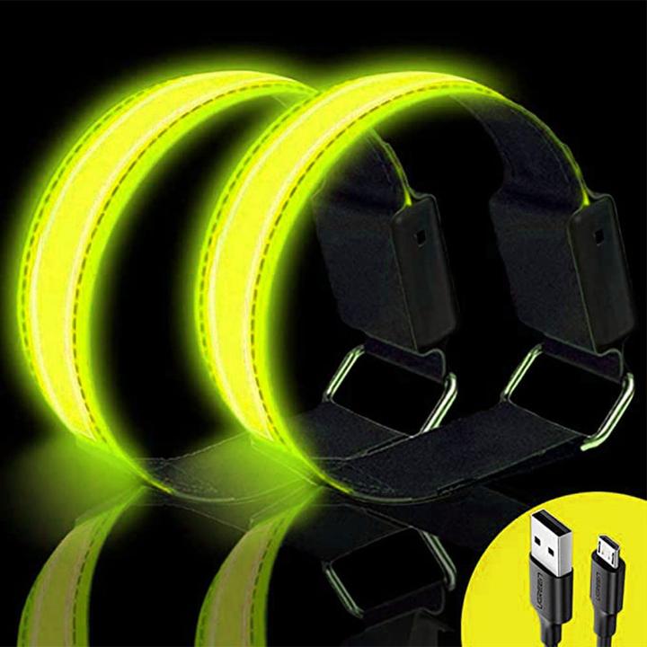 Image du produit Stride Aufladbares USB Leuchtarmband für Kinder / Erwachsene zum Sport