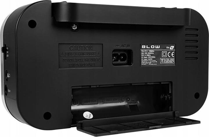 Actual product image Blow Radio Receiver Ra6 Black (AM, FM)