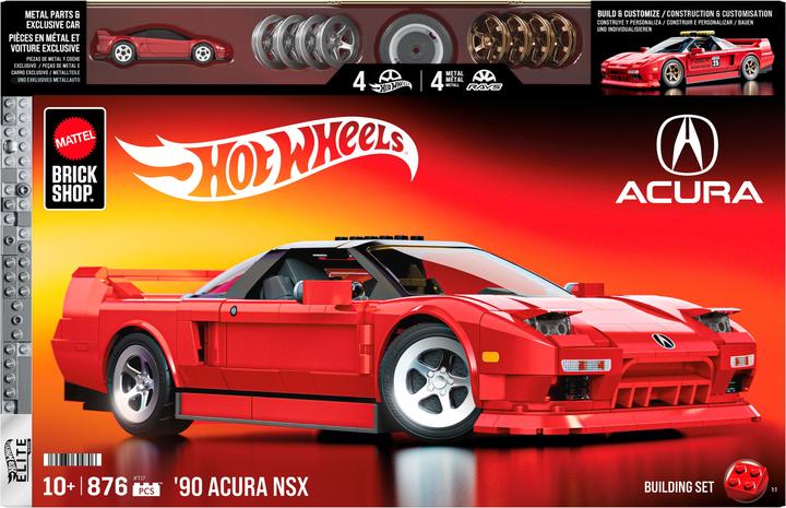 Actual product image Mattel Brick Shop Elite 90 Acura NSX