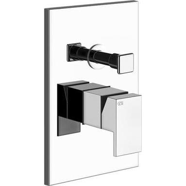 Gessi, Badarmatur, Fertigmontageset für Einhebelmischer, automatische Umstellung, für Wanne oder Dusche geeigne