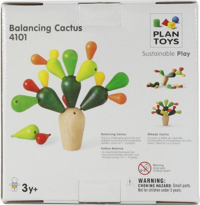 Actual product image Plantoys Cactus balance game