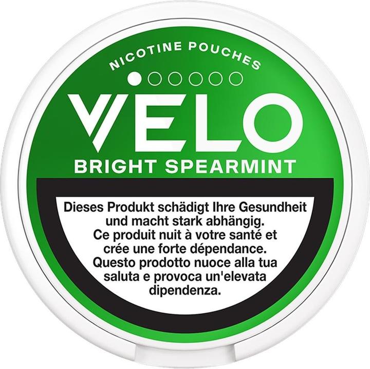 Velo Spiffy Spearmint Mini (Nicotine Pouches, 3 mg)