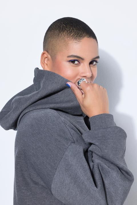 Image du produit Studio Untold Robe à capuche oversize en molleton (56)