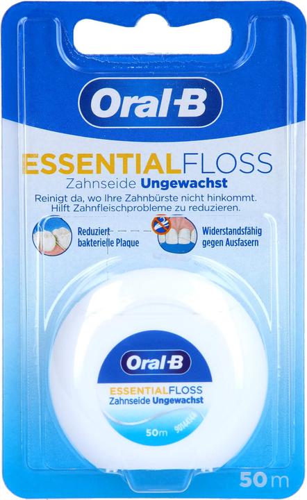 Actual product image Oral-B Essential Floss ungewachst 50m Zahnseide 50 m (50 m)