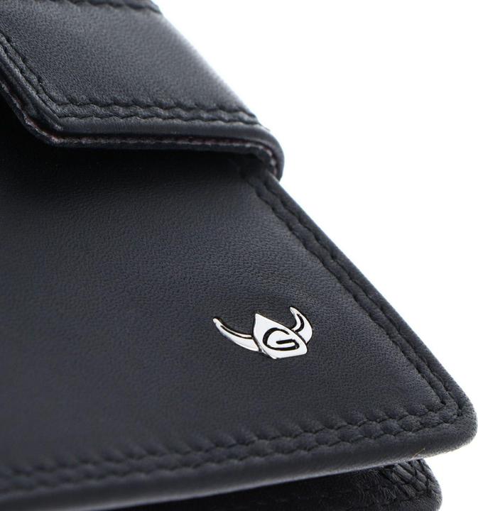 Produktbild Golden Head Polo Geldbörse RFID Schutz Leder 10 cm Geldscheinklammer