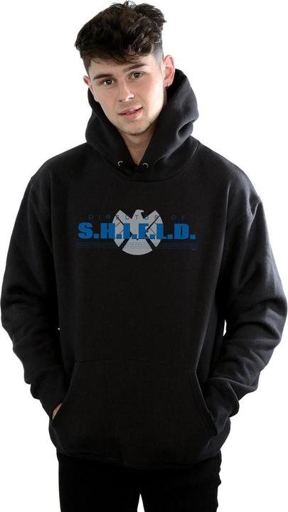 Immagine prodotto Agents of S.H.I.E.L.D. Director Of S.H.I.E.L.D. Felpa con Cappuccio Uomo (3XL)