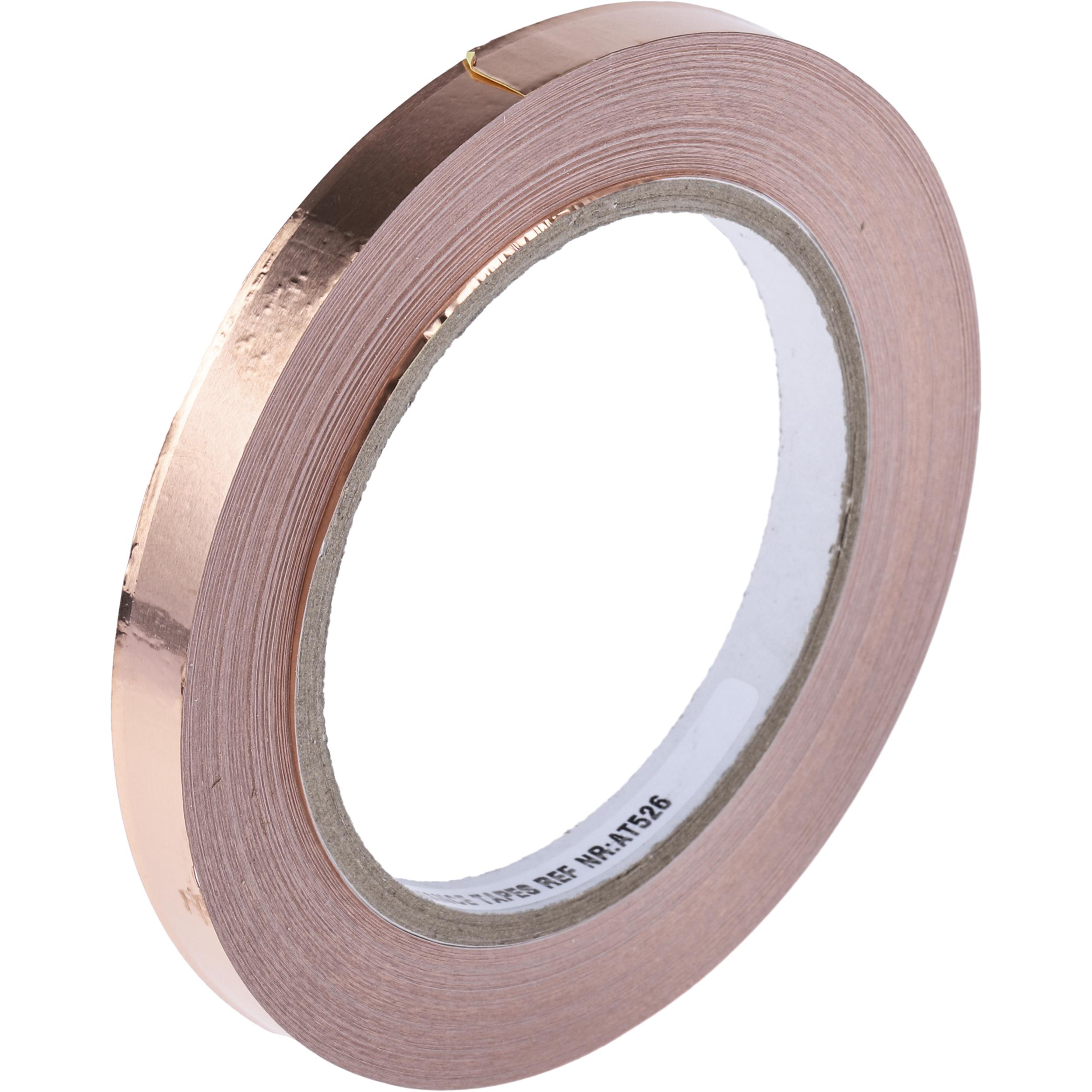 Thumbnail - Rs Pro, Klebeband, Copper foil shielding tape 10mmx 33m (10 mm)