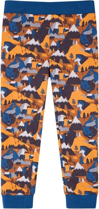 Image du produit VidaXL Pyjama enfant manches longues Cognac 92,Matière : 100 (92)