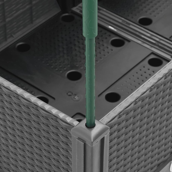 Image du produit VidaXL Pflanzkübel mit Rankgitter PP