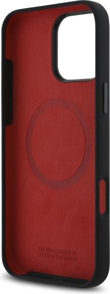 Produktbild BMW BMHMP16X23SHER iPhone 16 Pro Max 6.9" czarny/black hardcase Silicone Hexagon Red Line MagSa (Apple iPhone 16 Pro Max)
