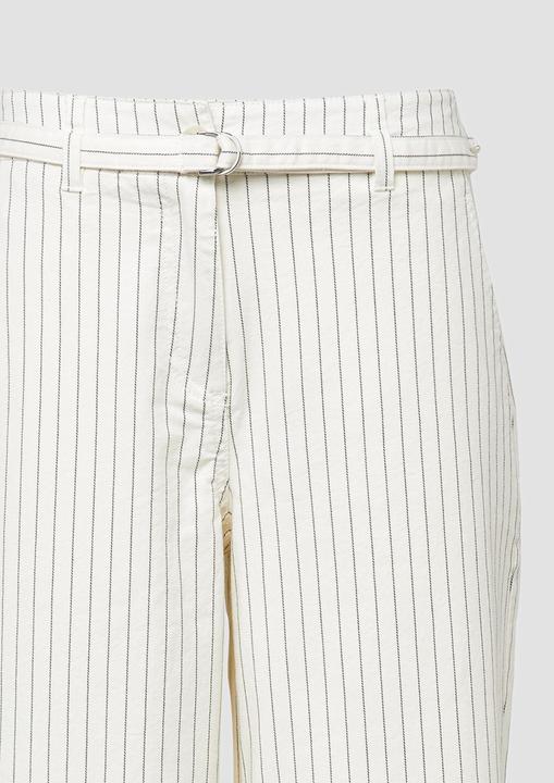 Produktbild s.Oliver Wide-Leg-Hose mit Stoffgürtel (36)