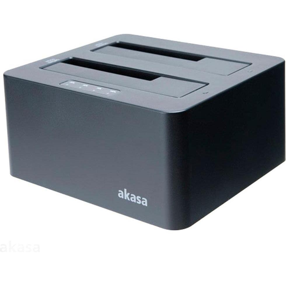 Akasa DuoDock X3 USB 3.0 Dual bay (USB 3.0), USB Kabel