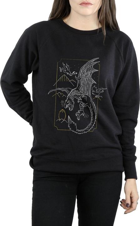 Immagine prodotto Dragon Line Art Felpa Donna (M)