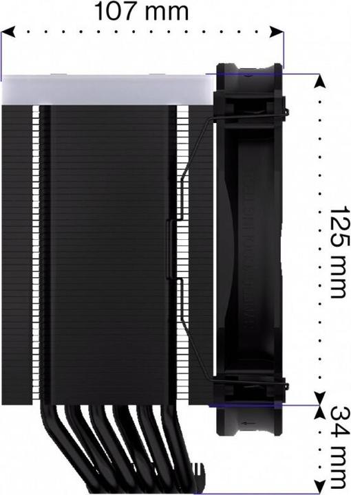 Produktbild Endorfy Fortis 5 ARGB Black (159 mm)