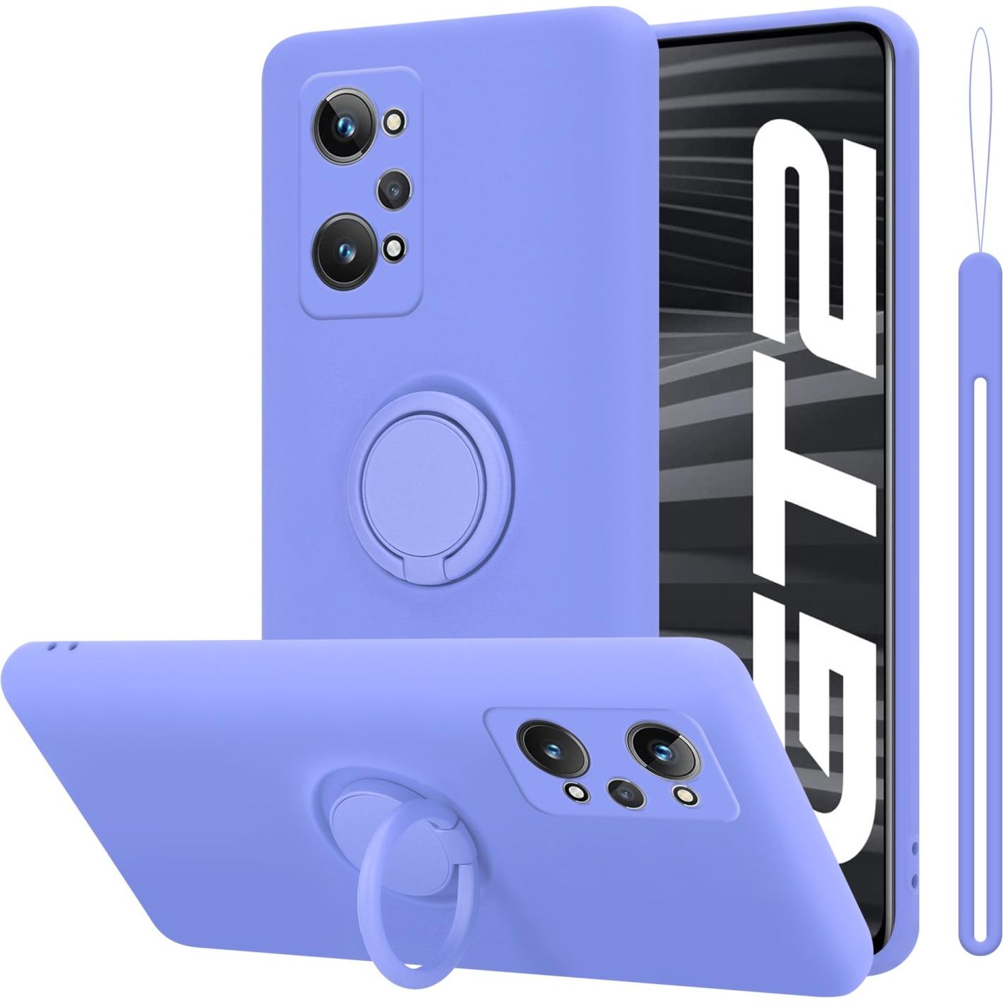 Cadorabo TPU Liquid Ring Silicone Case Hülle für Realme GT 2 / GT Neo 2 (Realme GT Neo 2, Realme GT 2), Smartphone Hülle...