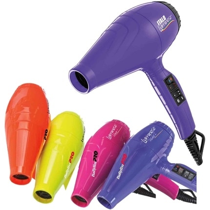 Produktbild BaByliss Pro BAB6350IYE Giallo 2100 W Ionic Luminoso Föhn (Haartrockner)