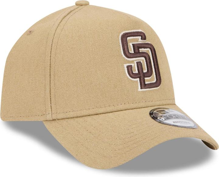 Image du produit New Era A-Frame Trucker Lin Cap - San Diego Padres beige (Taille unique)
