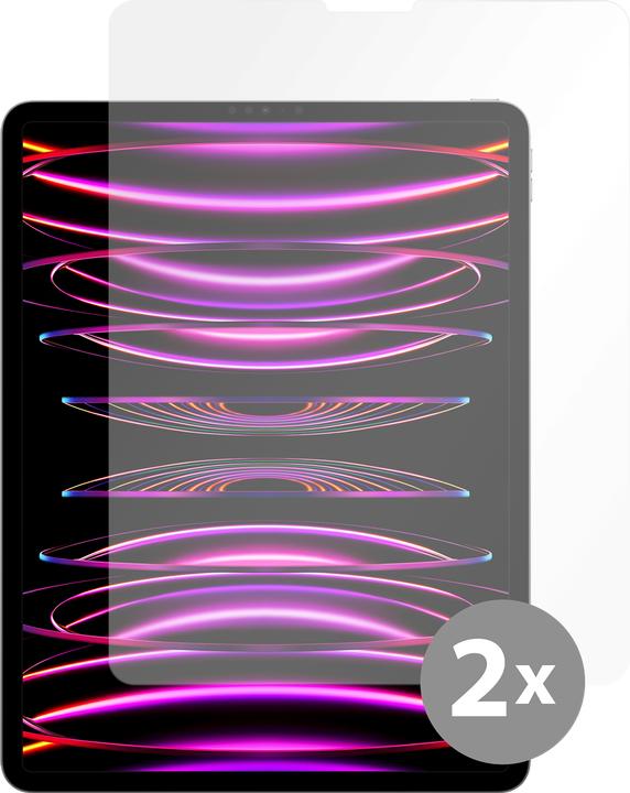 Produktbild Cazy Schutzglass Kompatibel mit iPad Pro 11 2022 4th (Gen)/Pro 11 2021 (3rd Gen)/Pro 11 2020 (2nd Gen) (2 Stück, iPad Pro 11 2020 (2. Gen), iPad Pro 11 2022 (4. Gen), iPad Pro 11 2021 (3. Gen))