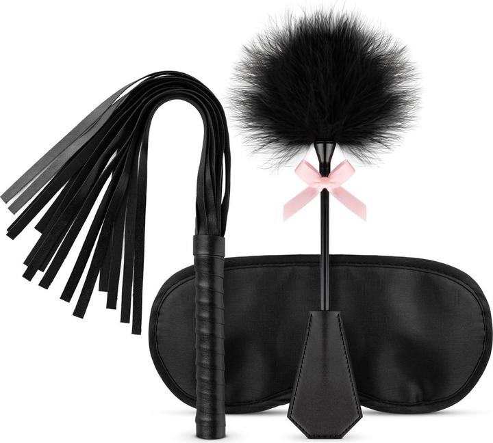 Actual product image Easytoys Bondage Set 3-Piece - Black