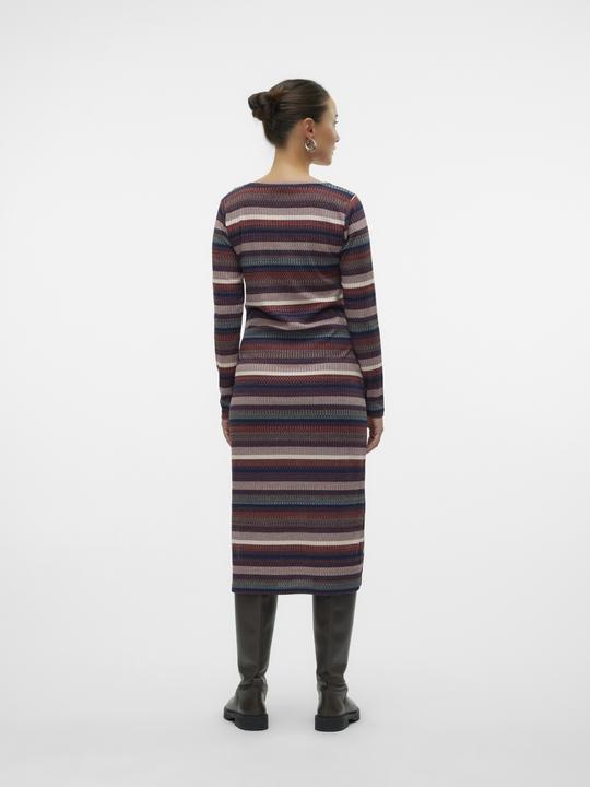 Immagine prodotto Mamalicious Abito midi con scollo rotondo dalla vestibilità regolare (M)