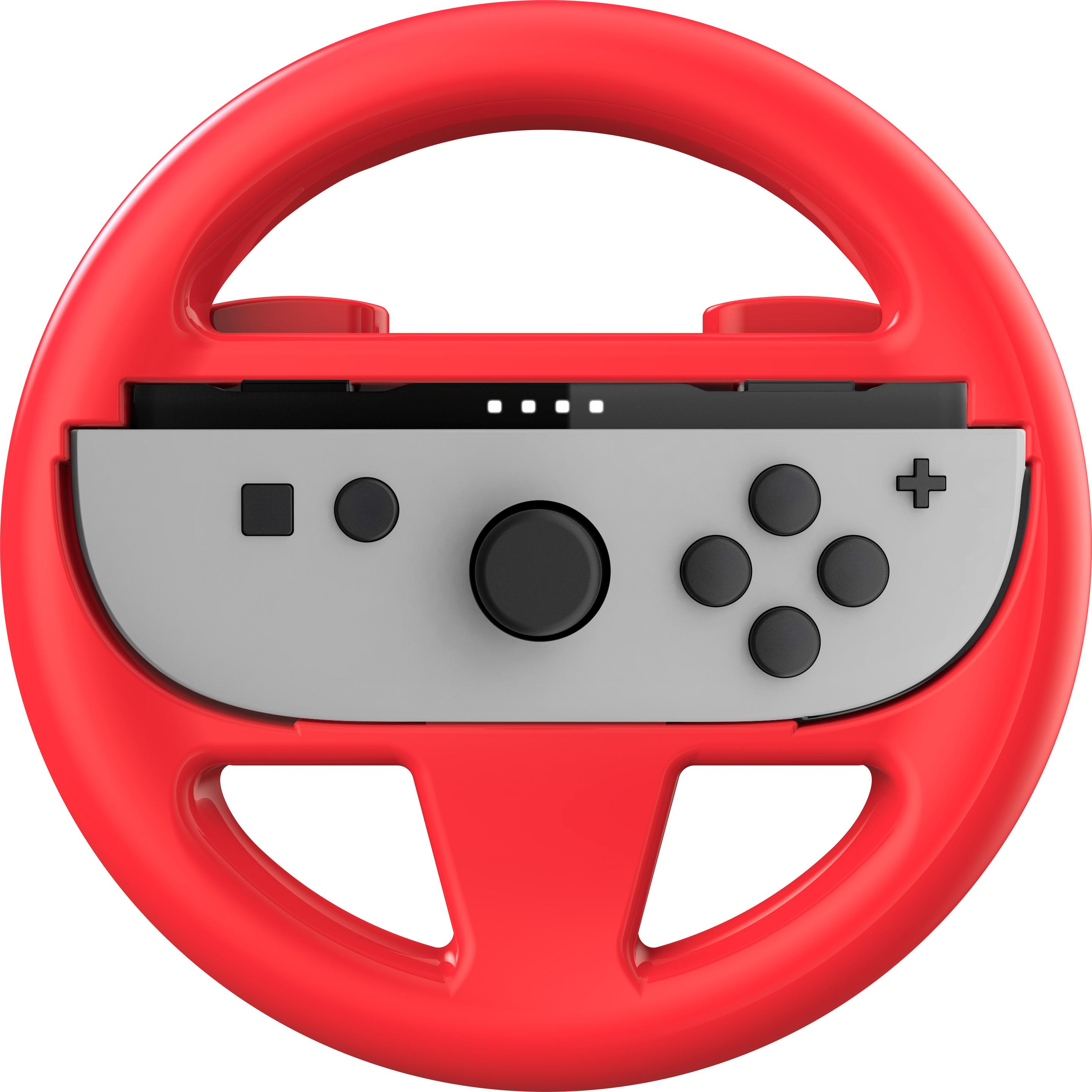 Nacon Gaming Wheel Duo Pack (Switch 2), Accessori per controller gaming, Blu, Rosso