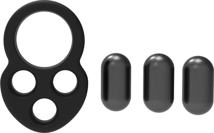 Produktbild Dreamtoys Dream Toys Ramrod Cockring Triple Weight Black 7,5 cm (3.50 cm)