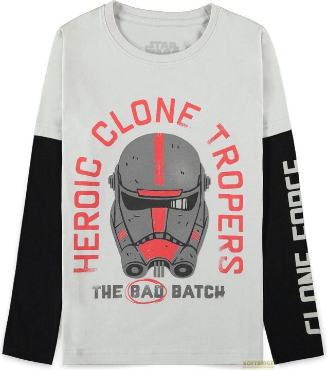 Produktbild Star Wars Hunter Double Sleeved Tshirt (158, 164)