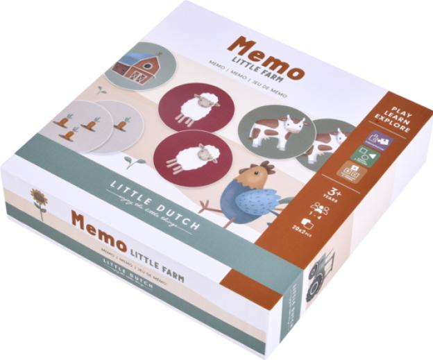 Actual product image Little Dutch Memo Little Farm FSC