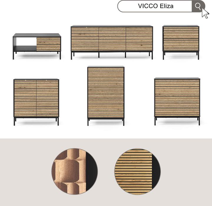 Produktbild Vicco Eliza (150 x 40 x 60 cm)