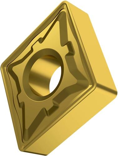 Actual product image Pramet Turning insert ISO CNMG 190616E-R:6630 D.7,94mm MT-CVD coated gold - PU: 10