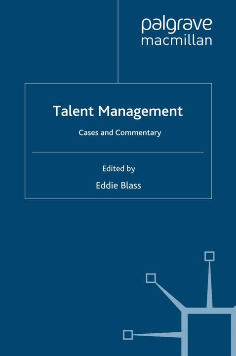 Produktbild Talent Management (Englisch, Eddie Blass, 2009)