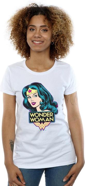 Immagine prodotto Wonder Woman Head Maglietta Donna (L)