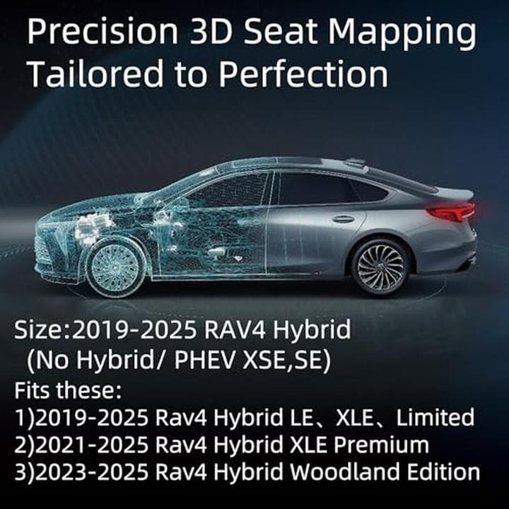 Image du produit EKR Housses de Siège pour RAV4 Hybride