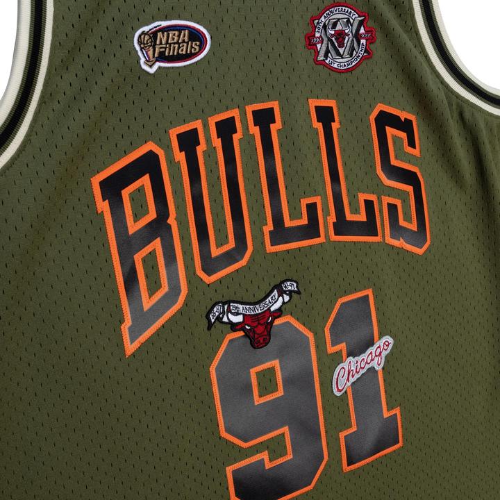 Produktbild Mitchell & Ness NBA Chicago Bulls Dennis Rodman Swingman Trikot Herren (S)
