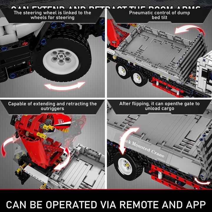 Image du produit Mould King Camion-grue