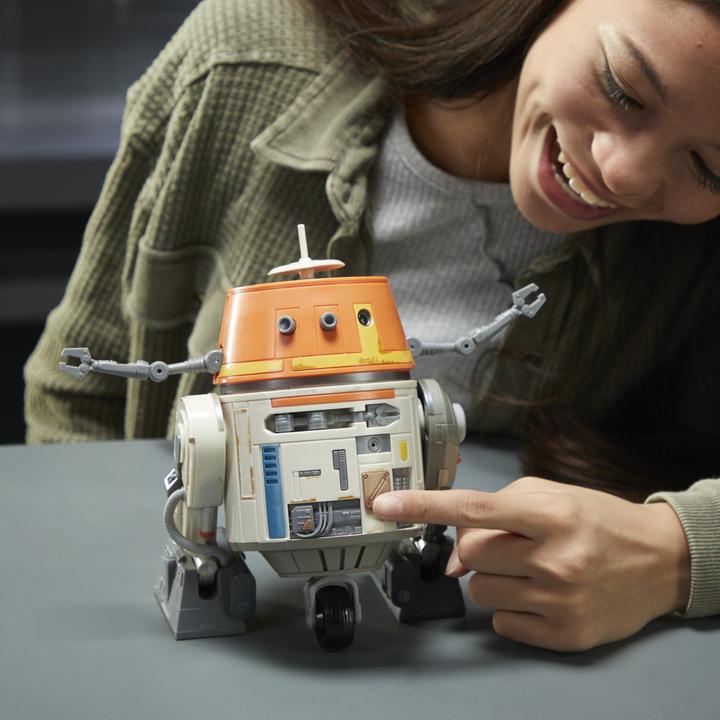 Image du produit Hasbro Star Wars : Ahsoka figurine électronique Animatronic Chatter Back Chopper 19 cm
