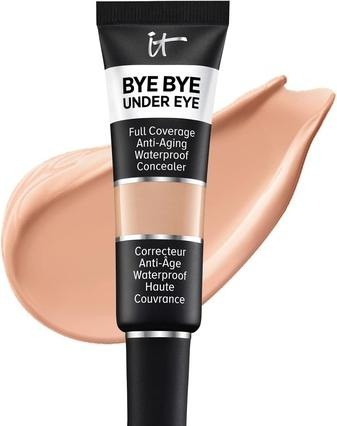 Actual product image It Cosmetics Bye Bye Under Eye Concealer Highly Pigmented Water-Resistant Long-Wearing Finish Tan 30