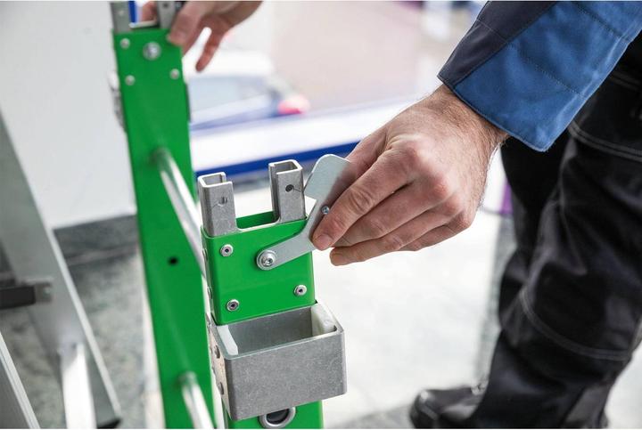 Actual product image Munk Günzburger plug-in part for platform ladder pluggable plus 2 steps (Platform ladder, 36 cm)