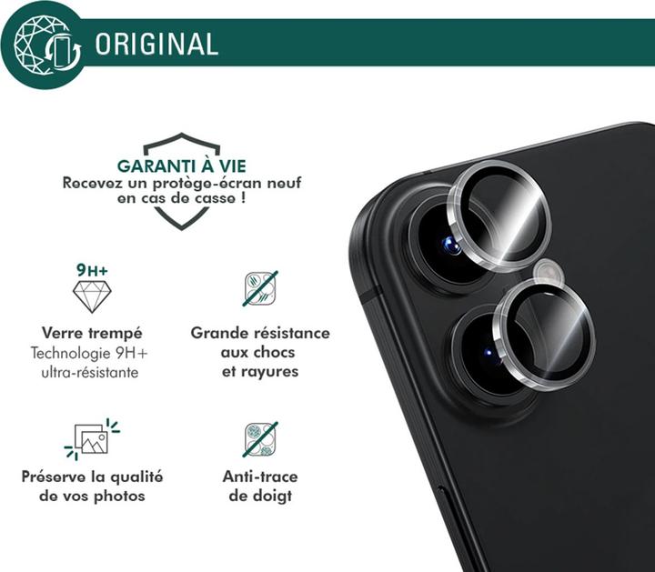 Actual product image Bigben Connected Original Protector (1 Piece, Apple iPhone 16)