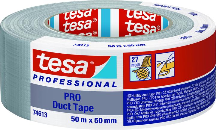 tesa PRO Duct Tape, bande tissée (50 mm)
