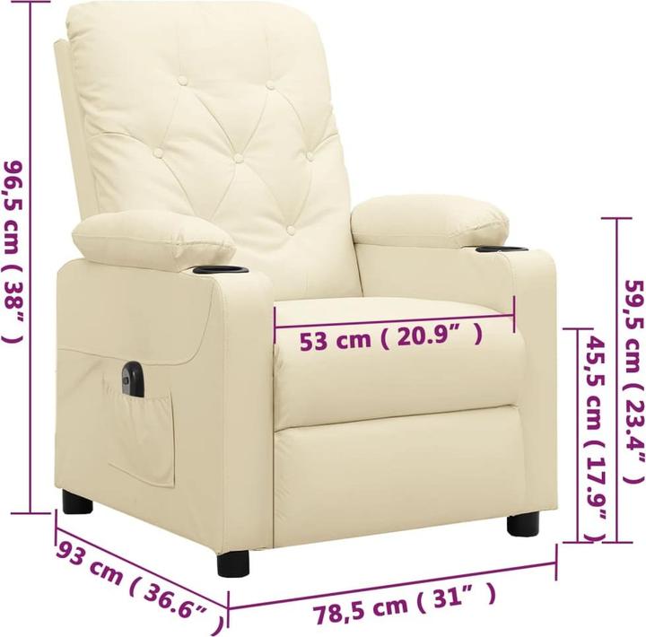 Produktbild vidaXL Relaxsessel elektrisch