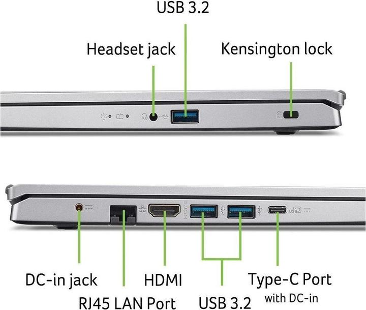 Immagine prodotto Acer Notebook Aspire Go 15 (AG15-42P-R66G (15.60", 512 GB, 16 GB, CH, AMD Ryzen 7 5825U)