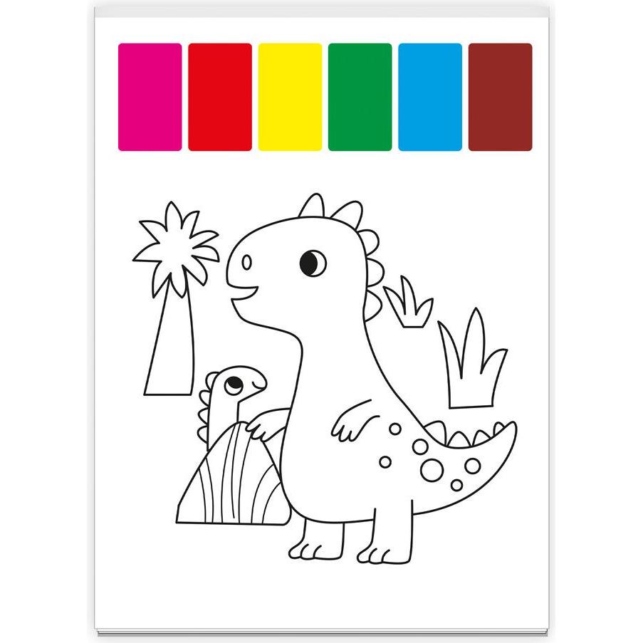 Thumbnail - Trötsch Trtsch Malbuch Mein erster Ausmalblock Pfau
