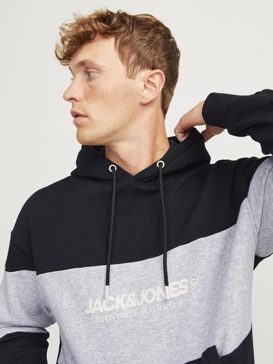 Produktbild Jack & Jones Jjelegacy Blocking Sweat Hood Noos Pls (6XL)