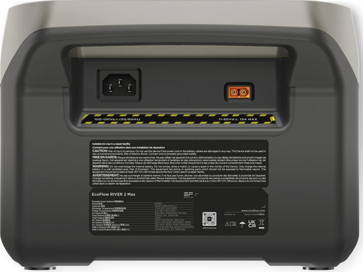 Actual product image EcoFlow River 2 Max (512 Wh, 6 kg)