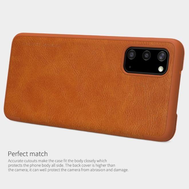 Actual product image Nillkin Qin Series (Samsung Galaxy A32 5G, Samsung Galaxy A9, Samsung Galaxy A71, Samsung Galaxy A90 5G, Samsung Galaxy A3 (2017), Samsung Galaxy A21s, Samsung Galaxy A32, Samsung Galaxy A8+, Samsung Galaxy A51 5G, Samsung Galaxy A8 Star, Samsung Galaxy A72 5G, Samsung Galaxy A50s, Samsung Galaxy A12)