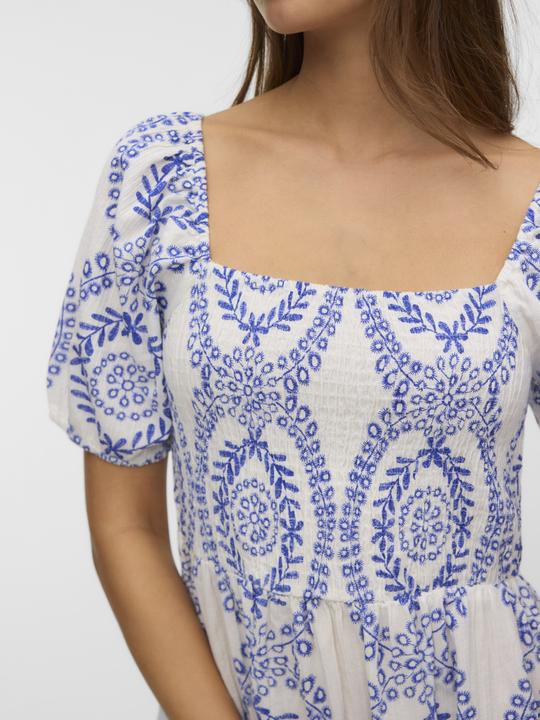 Image du produit Vero Moda VMROKAYA Midikleid Gesmoktes Kleid (M)
