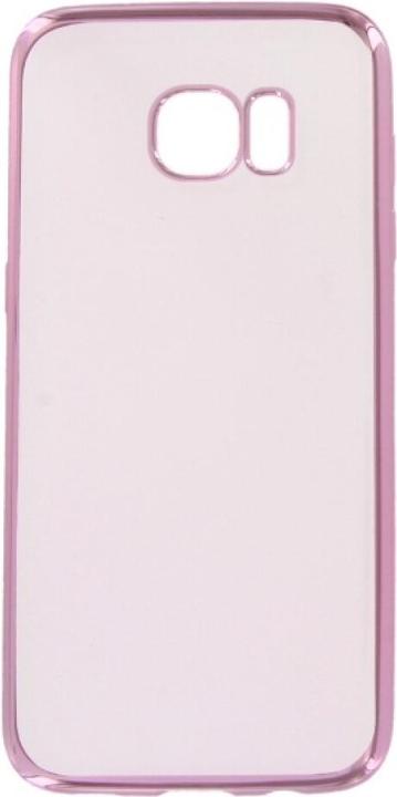 Produktbild OEM TPU Case LINE for Samsung Galaxy S7 Edge Pink (Samsung Galaxy S7 Edge)