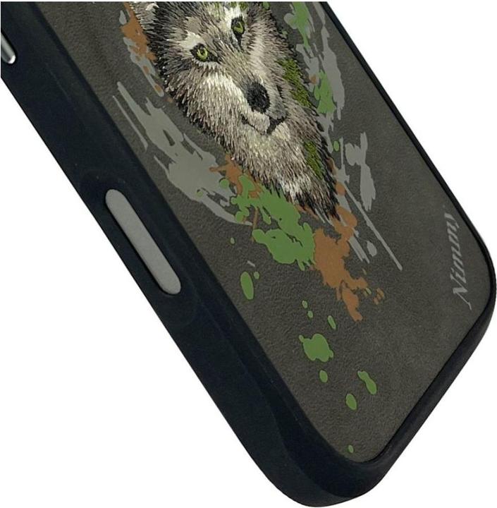 Produktbild Uniq Nimmy Wolf MagSafe case for iPhone 16 Pro dark grey (Apple iPhone 16 Pro)